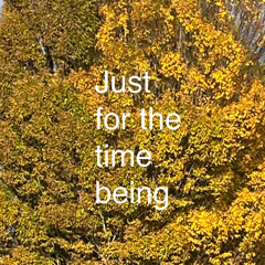 Just-for the time being