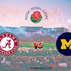 Watch 2024 Rose Bowl Game: Alabama vs Michigan — Live, Start time & How to Watch