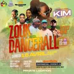 ZOUK VS DANCEHALL 10E EDITION EVENT MIX - MONTREAL 2022