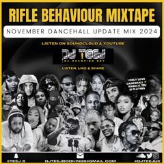 DJ TEEJ PRESENTS: RIFLE BEHAVIOUR DANCEHALL MIXTAPE (NOV 2024)