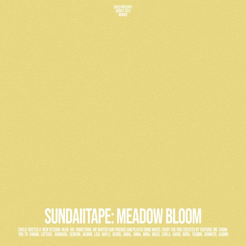 sundaiitape MEADOW BLOOM