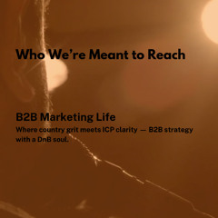 Who We’re Meant to Reach – A Country Drum & Bass Anthem for B2B ICP Strategy