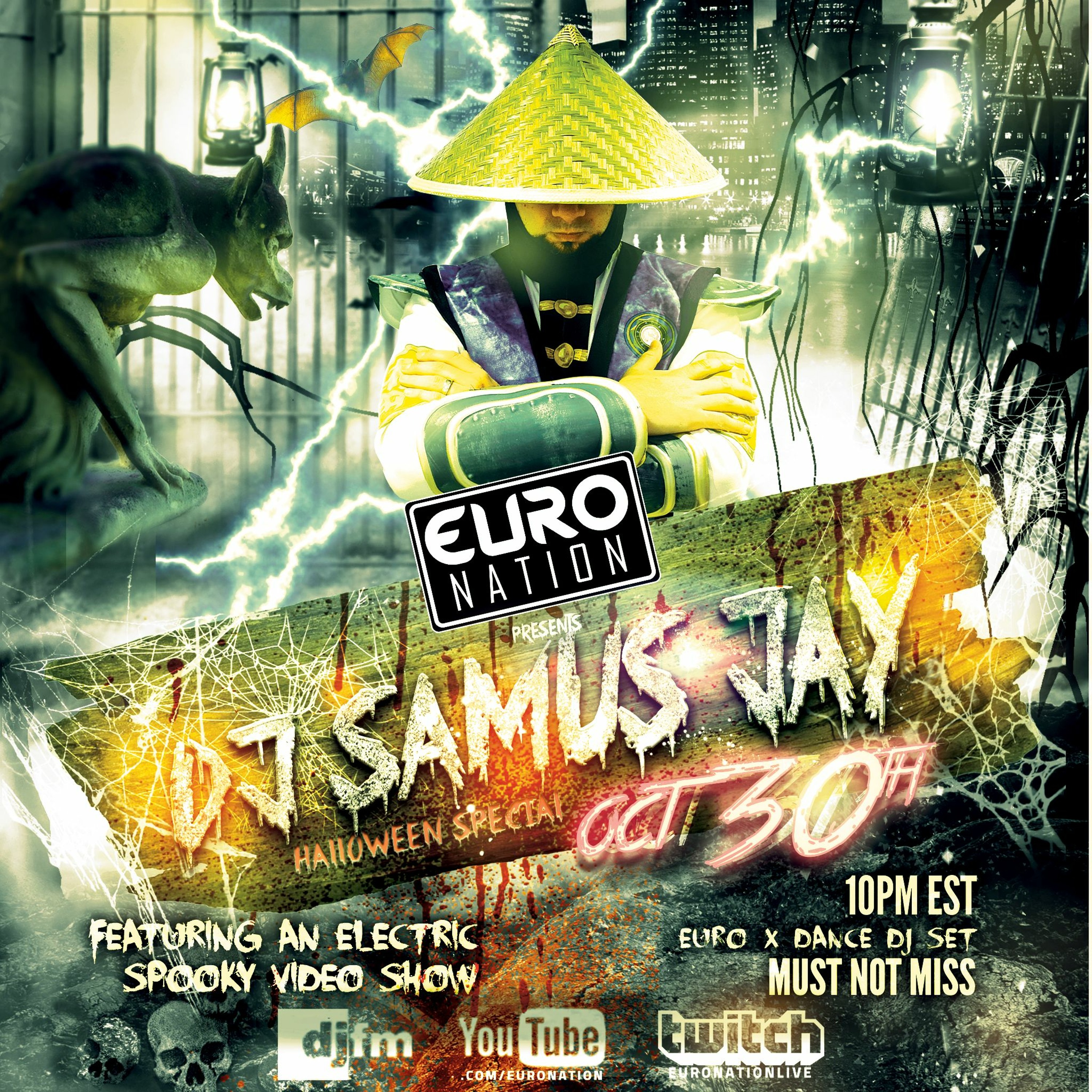 Euro Nation Halloween With DJ SAMUS JAY episode artwork