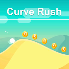 Outstanding features in the game Curve Rush