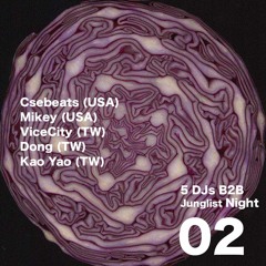 5 DJs B2B Junglist Night 02 - Csebeats,Mikey,ViceCity,Dong,Kao Yao