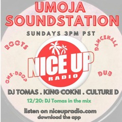 DJ Tomas - Umoja Soundstation - Show 78 (Albert Griffiths tribute, new Cocoa Tea, Capleton)