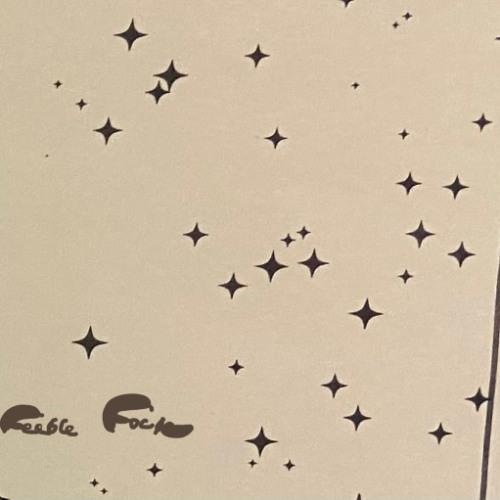 he made the stars also.