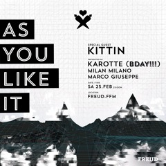 - AS YOU LIKE IT - KAROTTES BDAY 25.02.2023 - FREUD CLUB FRANKFURT - MARCO GIUSEPPE -