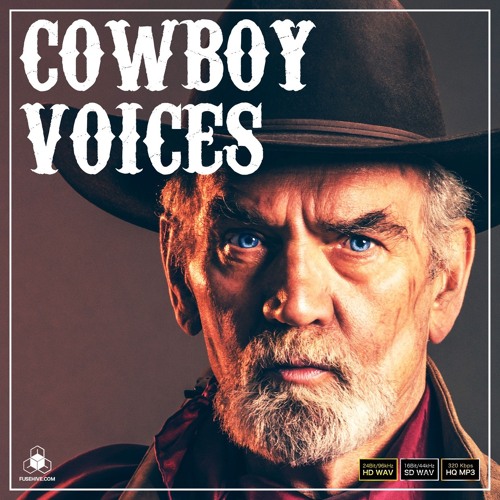 Stream COWBOY VOICE Sound Effects Library Adventure Game Character Words Phrases Shout Sounds