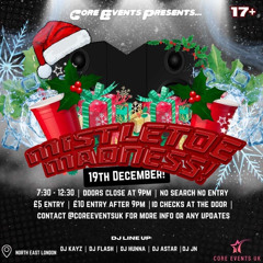 Mistletoe Madness Live Audio | Mixed By @DEEHUNNAA | Hosted By @SHAKKSTERRORTONE