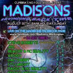 Mad J - Madisons 30th August 2020 Bank Holiday FaceBook Stream