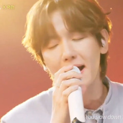 Golden Hour - 백현 Baekhyun cover in lee mujin service