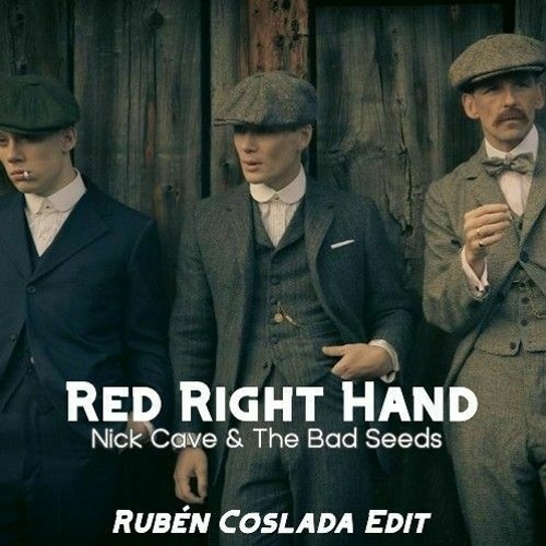 Red Right Hand Peaky Blinders Lyrics Hand Typed on an 