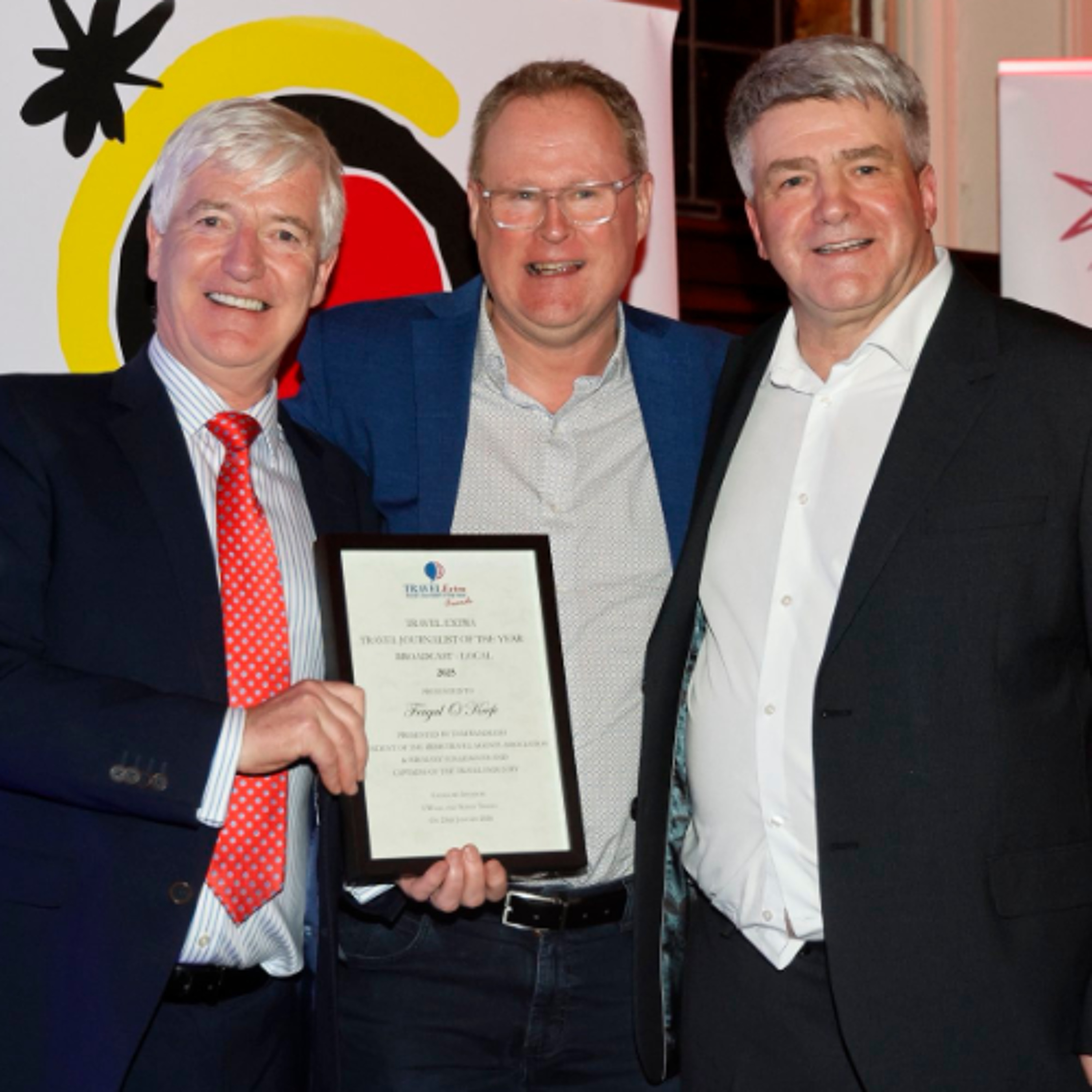 Fergal O’Keeffe Wins Travel Award For Morning Focus Slot