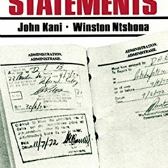 free KINDLE 📝 Statements by  Athol Fugard,John Kani,Winston Ntshona PDF EBOOK EPUB K