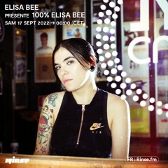 Elisa Bee présente 100% Elisa Bee - 17 Septembre 2022