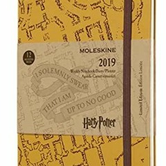 [Get] EBOOK 📙 Moleskine Limited Edition Harry Potter 12 Month 2019 Weekly Planner, H
