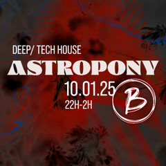 Bernadette January residency | Deep House / Jackin / Tech House