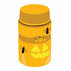 Halloween thermos