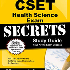 [Read] KINDLE 🗸 CSET Health Science Exam Secrets Study Guide: CSET Test Review for t