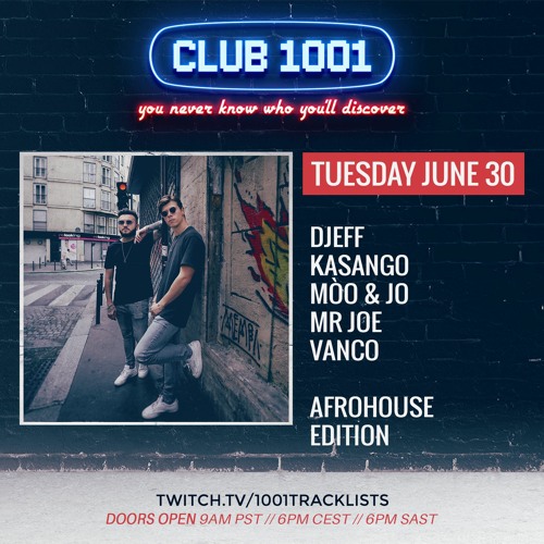 Stream Moo Jo Live Club 1001 Episode 004 France By 1001tracklists Listen Online For Free On Soundcloud
