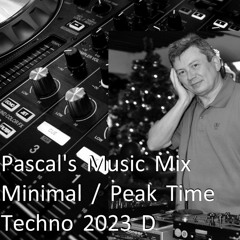 Pascal's Music Mix - Minimal / Peak Time Techno 2023 D [125 to 128 BPM]