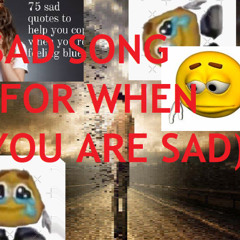 SAD SONG (FOR WHEN YOU ARE SAD)