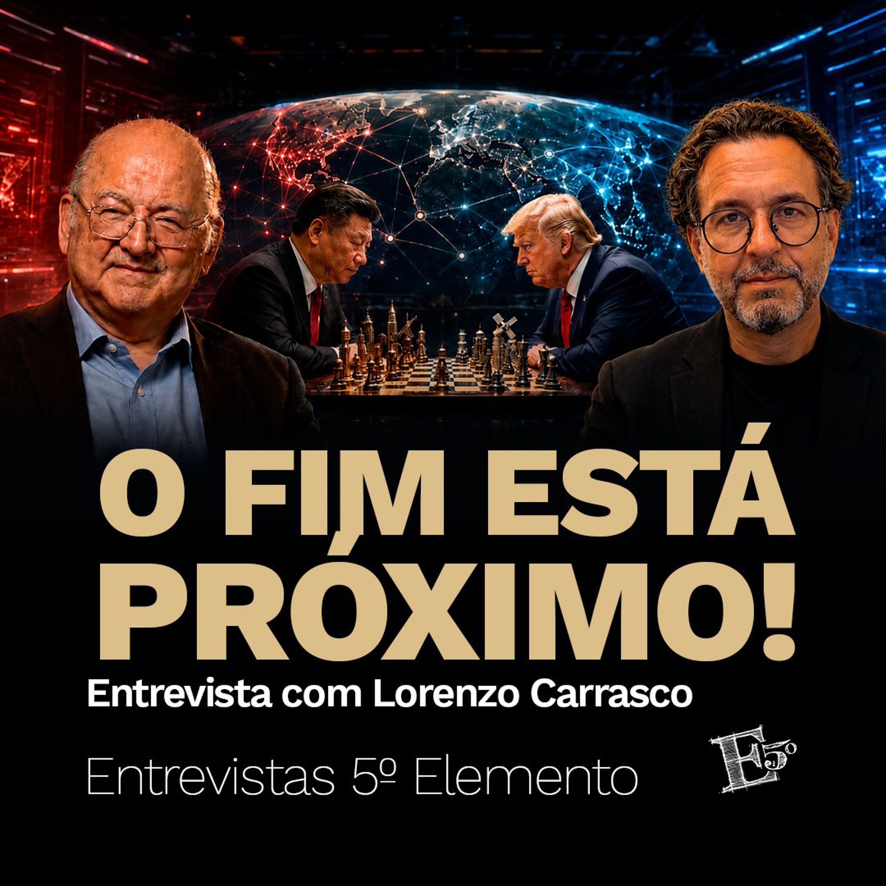 O FIM ESTÁ PRÓXIMO! | Entrevista com Lorenzo Carrasco episode artwork
