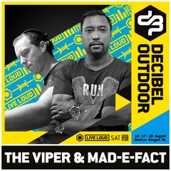 The Viper & Mad-E-Fact @ Decibel outdoor 2019 - Millennium Hardcore - Saturday