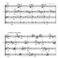 Pawel Strzelecki: 2. Scherzo [String Quartet No. 15 "Hommage to Górecki" (2022)].