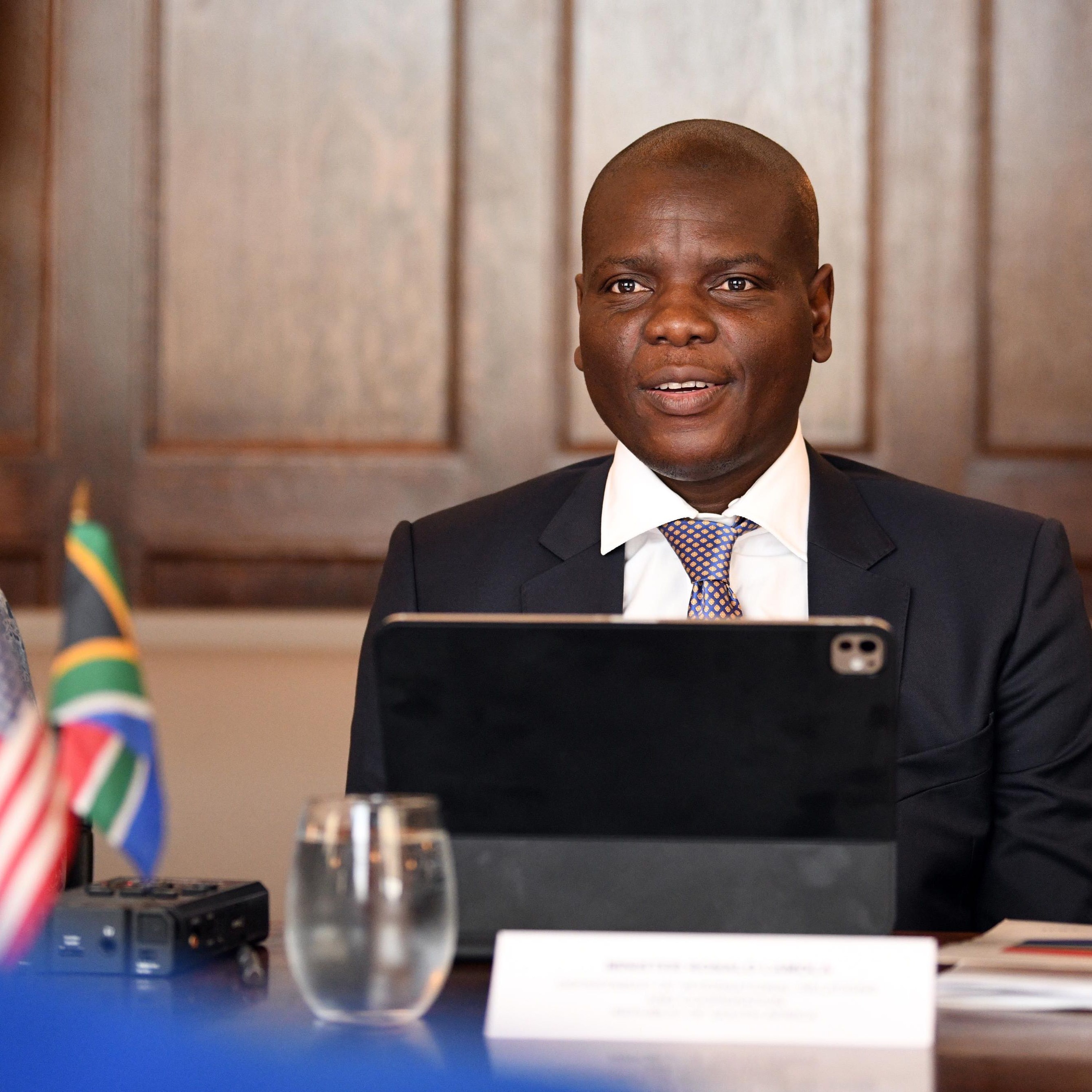 MINISTER RONAL LAMOLA'S REMARKS COURTESY MEETING WITH MS KAREN BASS, MAYOR OF CITY OF LOS ANGELES