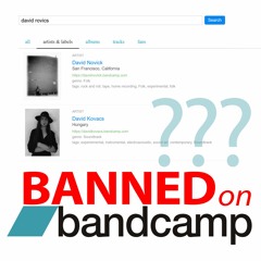 Shadowbanned on Bandcamp