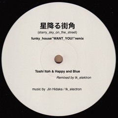 星降る街角（Starry Sky On The Street）funky House "WANT YOU!" Remix
