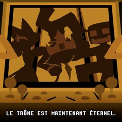 LE TRÔNE EST MAINTENANT ÉTERNEL.
