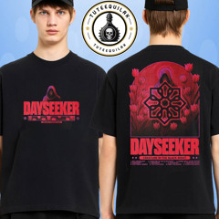 Dayseeker Creature In The Black Night Album 2025 Exclusive Merch Creature Tracklist Tee Two Sided T-Shirt