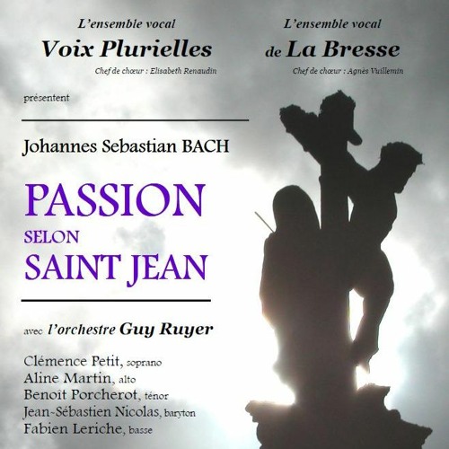 Stream Voix Plurielles | Listen to J.-S. BACH - Passion selon Saint-Jean  (BWV 245) playlist online for free on SoundCloud