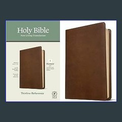 {READ} 💖 NLT Thinline Reference Holy Bible (Red Letter, LeatherLike, Rustic Brown): Includes Free