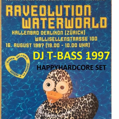 DJ T - Bass - HappyCore Set - 16 August 1997 Raveolution Waterworld Rave