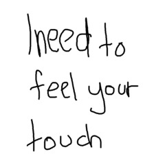my chest been hurting (i need to feel your touch)