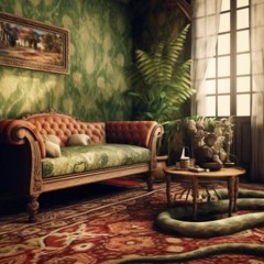 Rattlesnake Loose in the Living Room