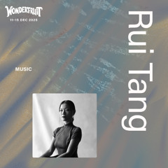 RUI TANG - @Wonderfruit 2025