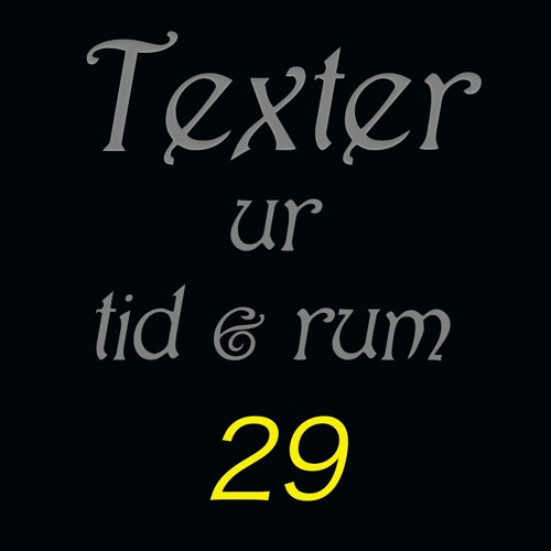 Texter ur tid & rum 29