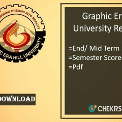 Graphic Era University MCA Previous Year Papers Download Mid End Term All Semester