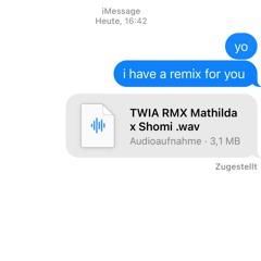 THE WAY I ARE - MATHILDA X SHOMI REMIX