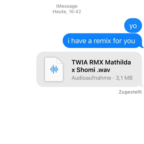 THE WAY I ARE - MATHILDA X SHOMI REMIX