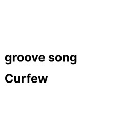 groove song