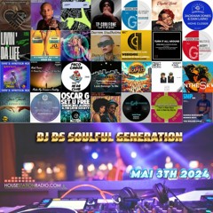 SOULFUL GENERATION BY DJ DS (FR) HOUSESTATION RADIO MAY 3TH 2024 MP3 MASTERING