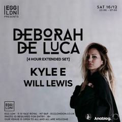 LIVE EGG W/ DEBORAH DE LUCA