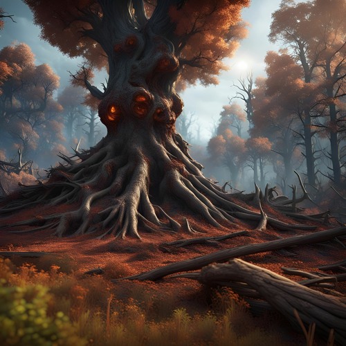 cut down all the trees and burn them