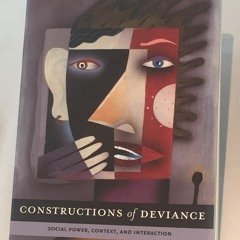 ⚡pdf✔ Constructions of Deviance: Social Power, Context, and Interaction